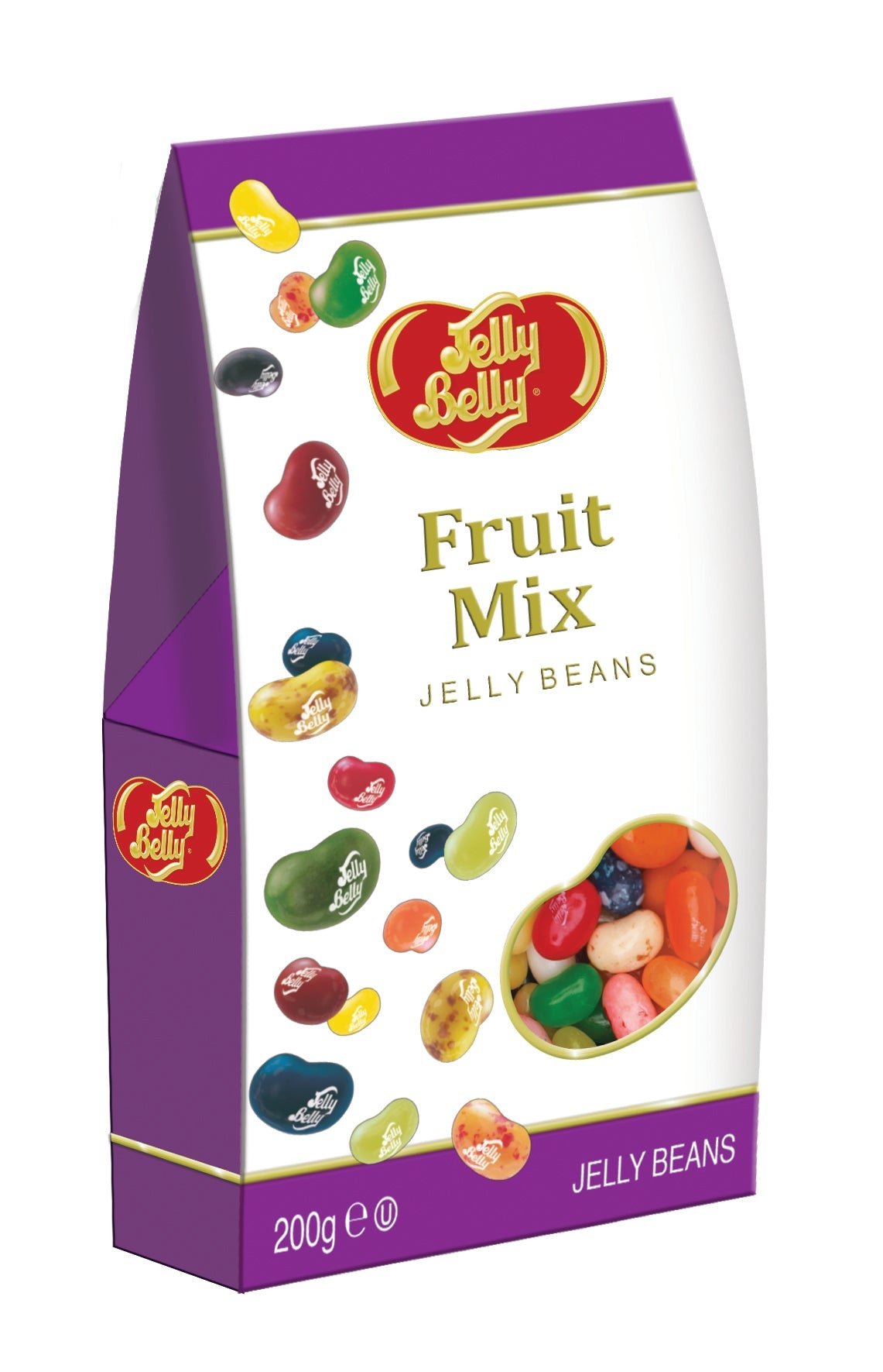 Jelly Belly Fruit Mix Gable Gift Box  12 x 200g