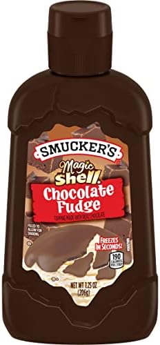 Smuckers Magic Shell Choc Fudge Topping 8 x 206g (7.25oz)
