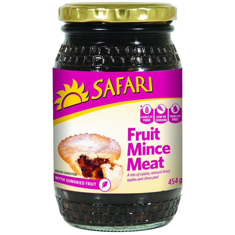 Safari Fruit Mince Meat 12 x 454g