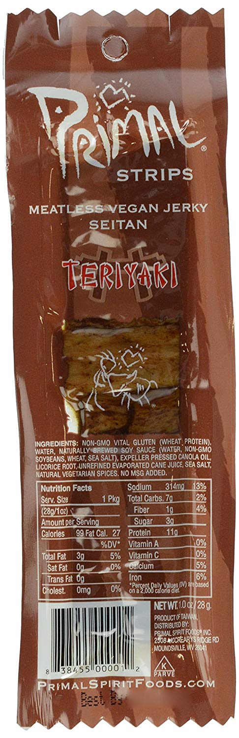 Primal Strips Teriyaki 24 x 28g NK