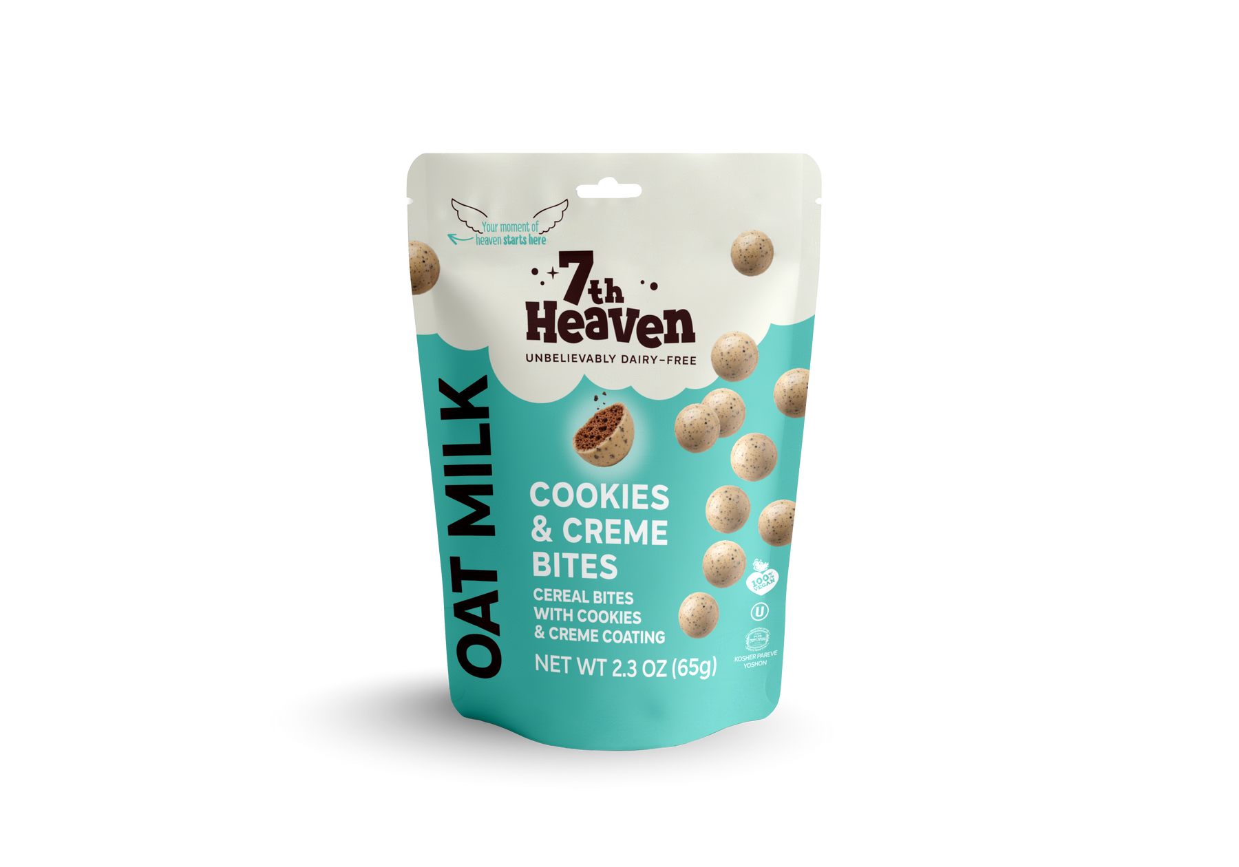 7th Heaven Cookies & Creme Bites, case of 10