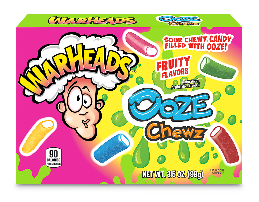 Warheads Theater Box Ooze Chewz NK 12 x 99g (3.5oz)