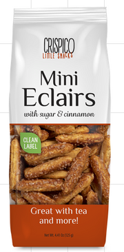 Crispico Mini Eclairs with Sugar and Cinnamon 10 x 125g