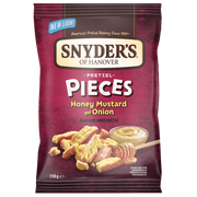 Snyders Pretzel Pieces Honey Must & Onion NK 10 x 110g