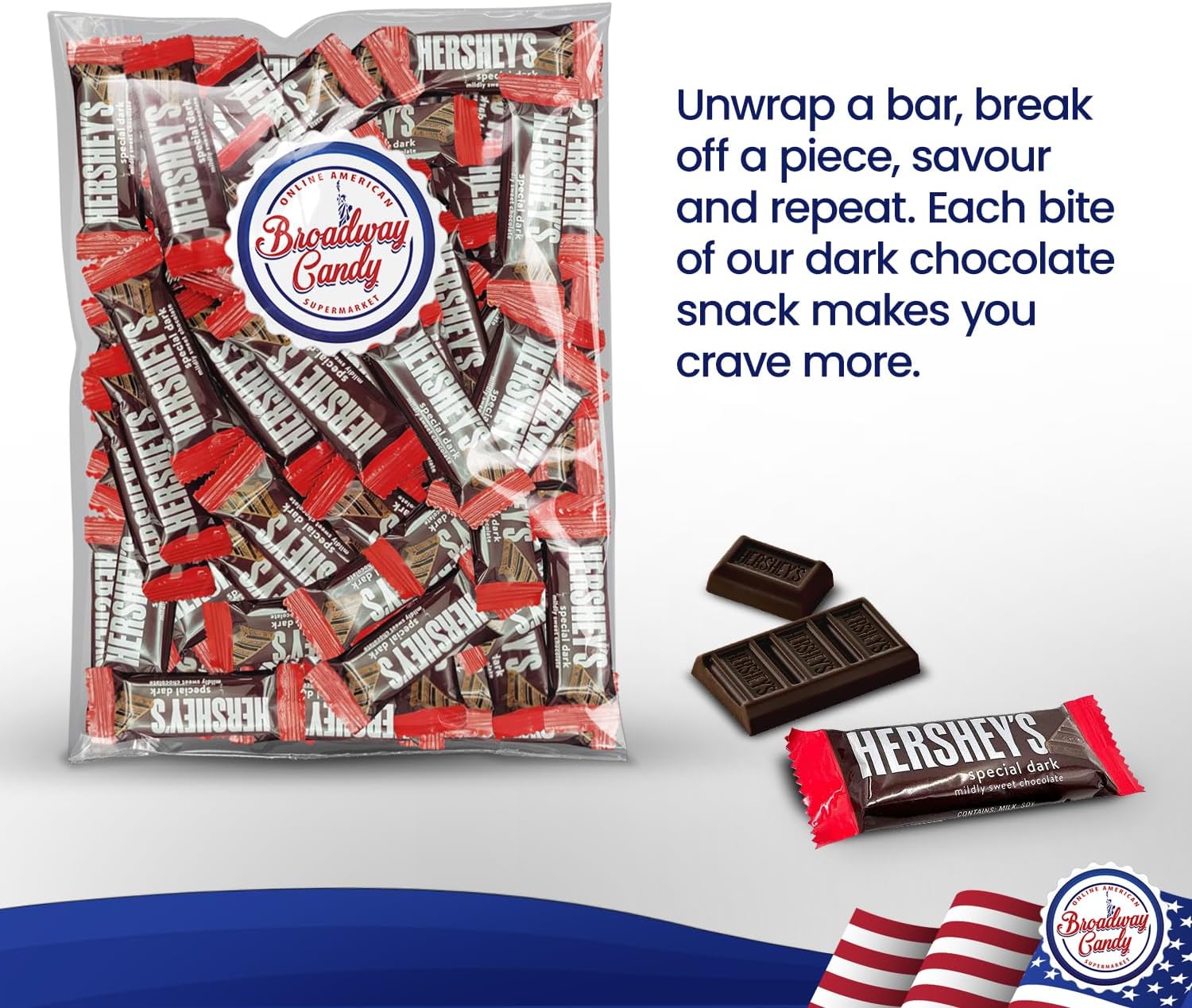 BULK Hershey's Special Dark Snack 1kg
