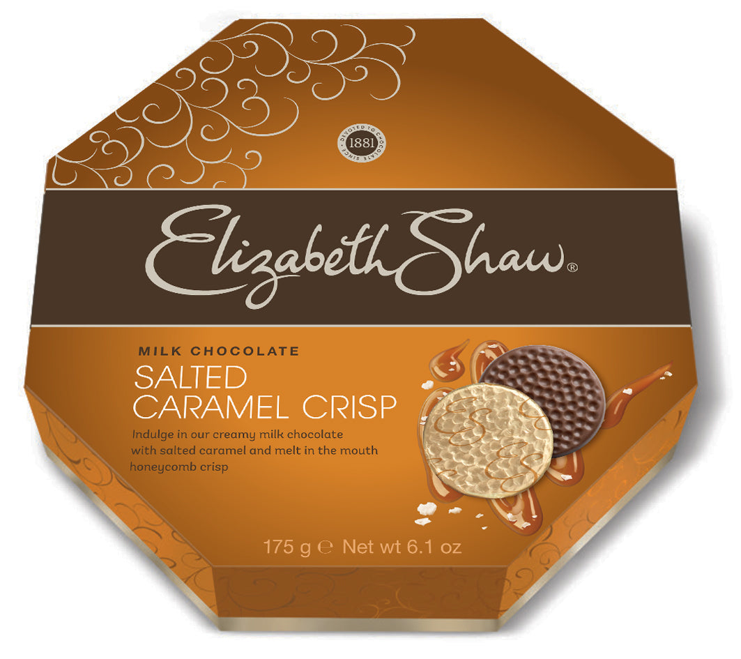Elizabeth Shaw Salted Caramel Crisp 8 x 162g