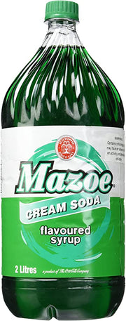 Mazoe Cordial Cream Soda Flavoured Syrup 6 x 2l NK