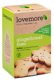 Lovemore Biscuits Gingerbread Men 6 x 150g