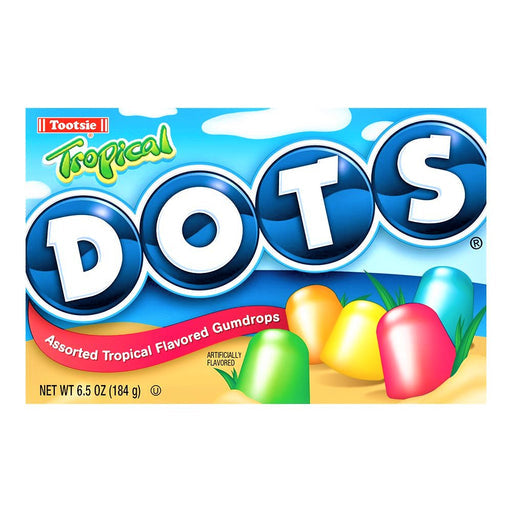 Tootsie Roll Tropical Theater Dots 12 x 184g (6.5oz)