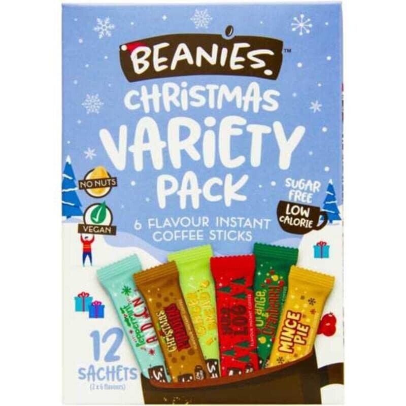 Beanies Christmas Variety Pack 6 x 24g Sachets