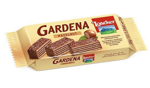 Loacker Gardena Hazelnut Chocolate Wafer SMALL Praline 25 x 38g