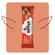 7th Heaven Rice Crisps & Hazelnut Cream Oat Milk Chocolate 20 x 45g