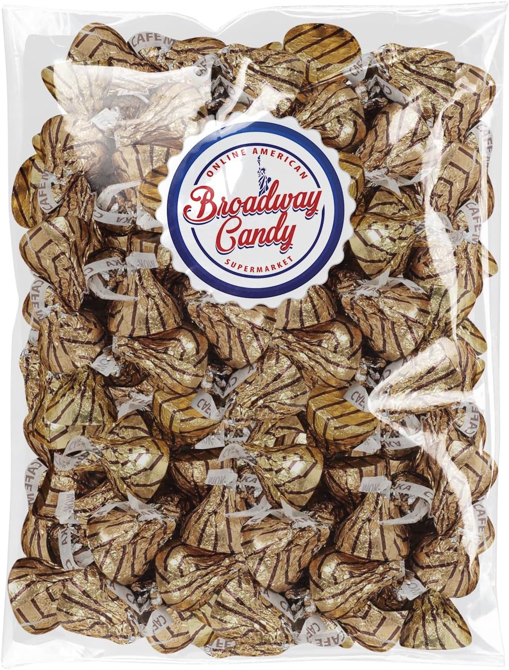 BULK Hershey's Kisses Coffee Espresso 1kg Bag