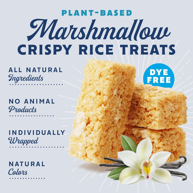 Good Mallow Plant Based Marshmallow Crispy Rice Treats Vanilla Bean