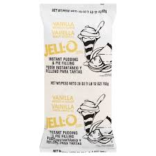 Jell-o Instant Pudding & Pie Filling Vanilla 12 x 793g