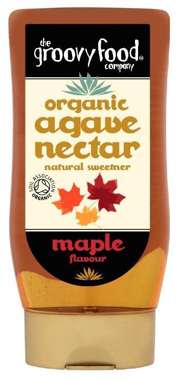 Groovy Food Agave Nectar - Maple Flavour 6 x 250ml