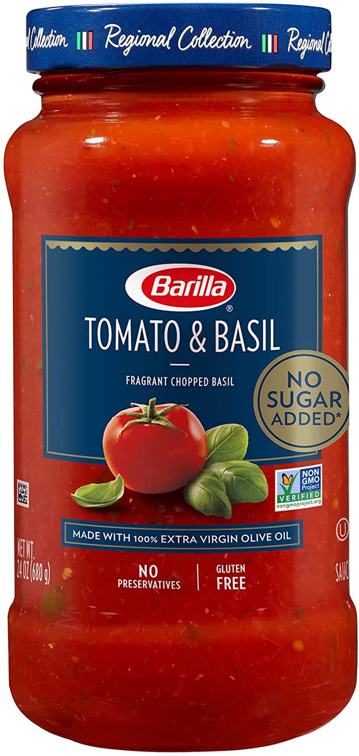 Barilla Tomato & Basil Sauce 8 x 680g (240oz)