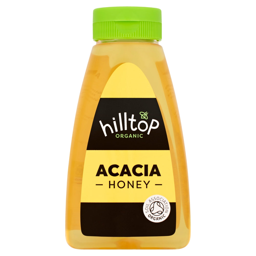 Hilltop Organic SQUEEZY Acacia Honey 6 x 340g