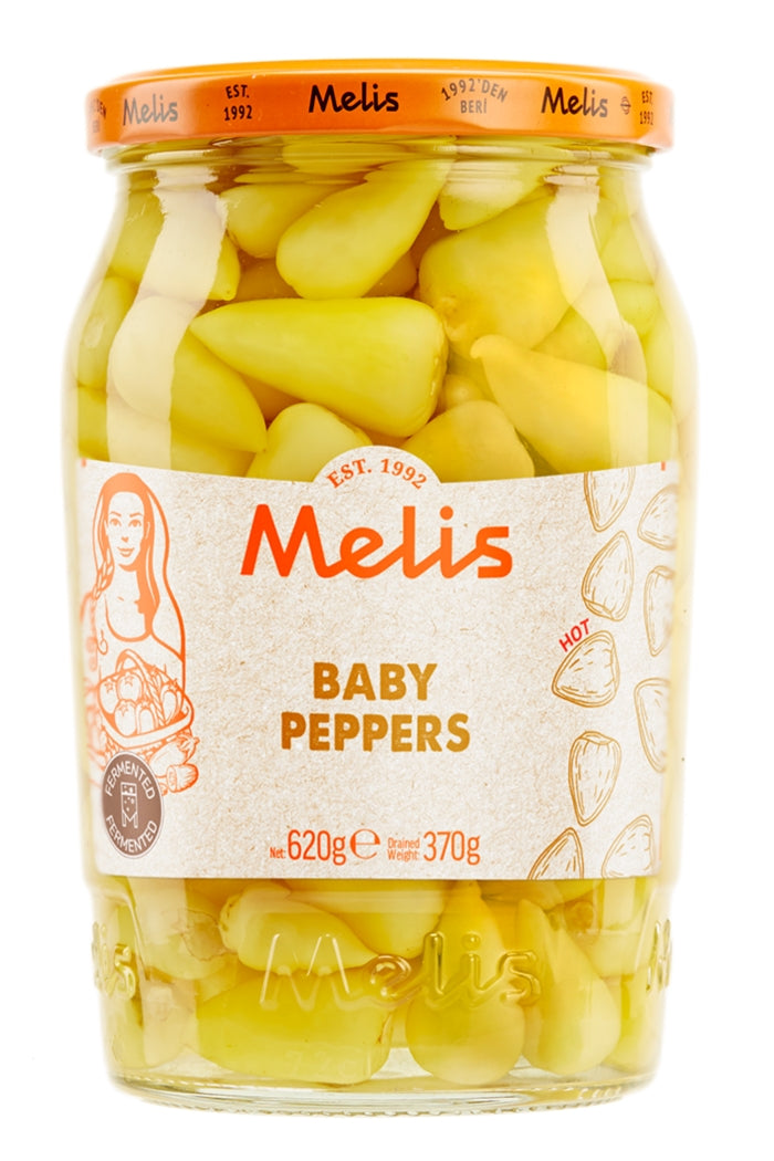 Melis Baby Hot Peppers 6 X 620g