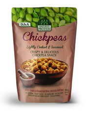 DJ&A roasted chickpea protein snack 100g natural plant-based snack