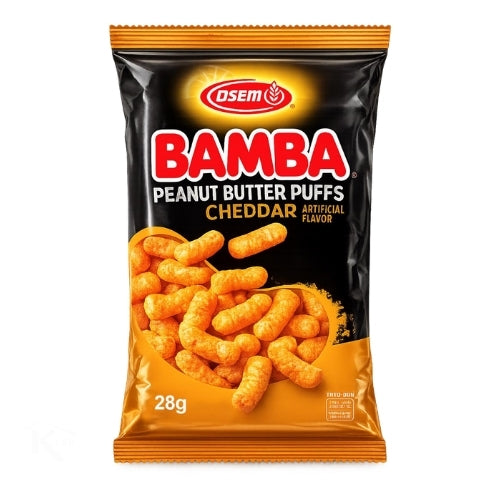 Osem Bamba Peanut & Cheddar Flavour 24 x 28g