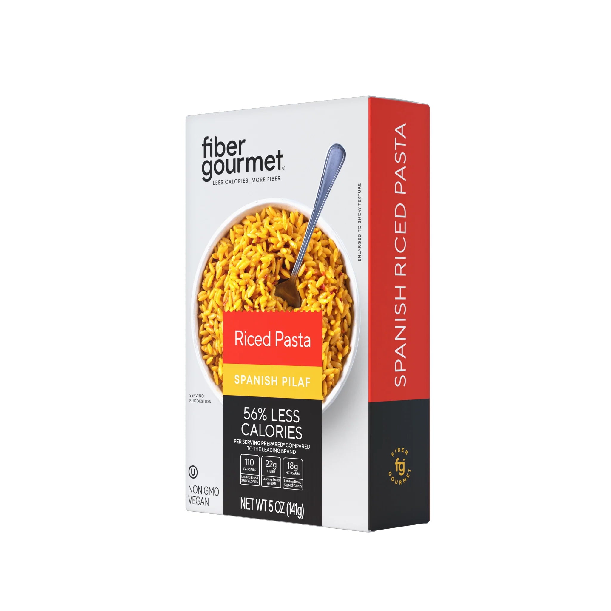 Fiber Gourmet Spanish Riced Pasta 12 x 141g (5oz)