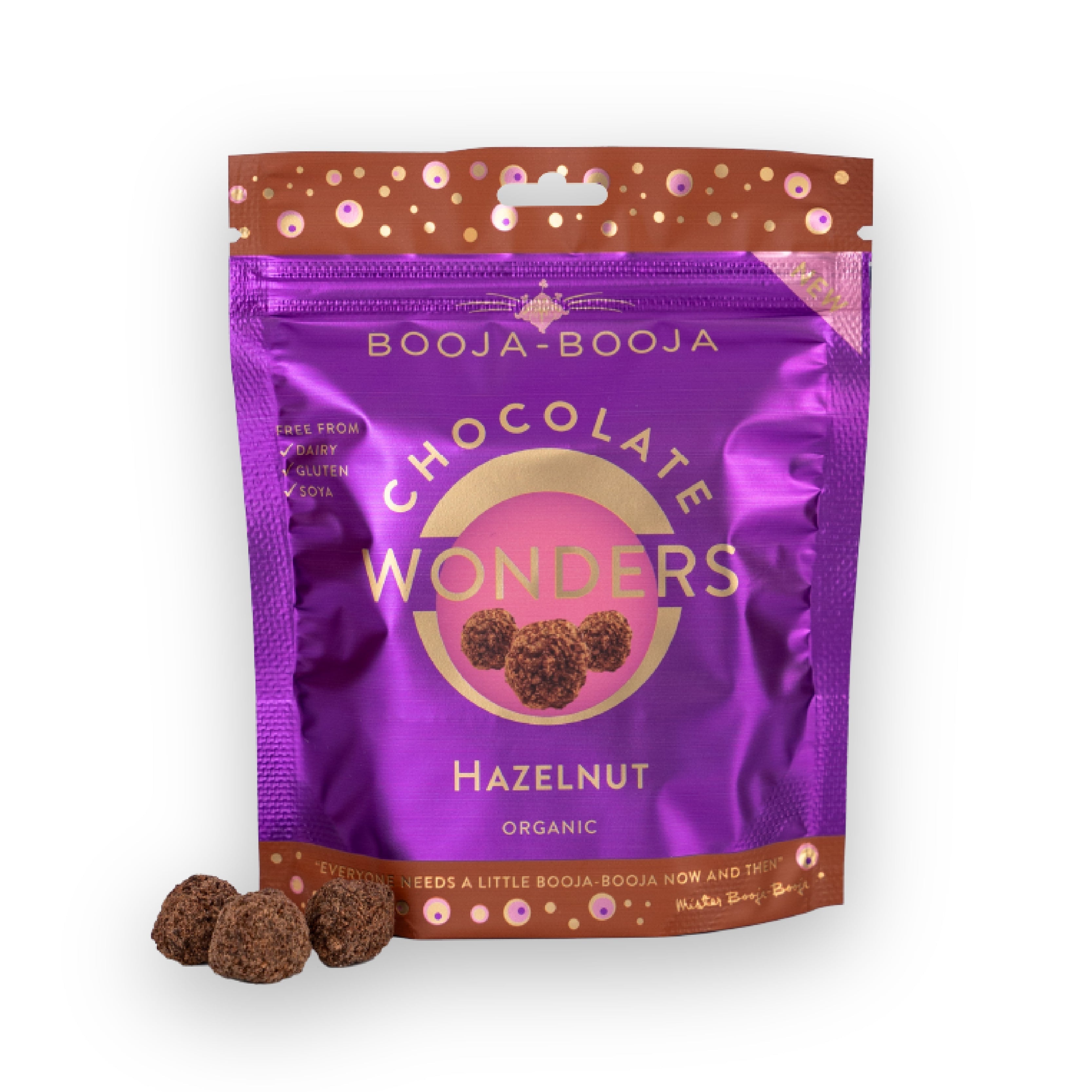 Booja Booja Hazelnut Chocolate Wonders 8 x 65g