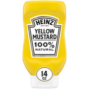 Heinz Yellow Mustard 12 x 397g (14oz)