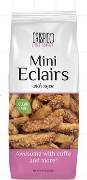 Crispico Mini Eclairs with Sugar 10 x 125g