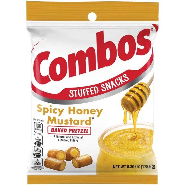 Combos Pretzels Spicy Honey Mustard 12 x 178.6g NK