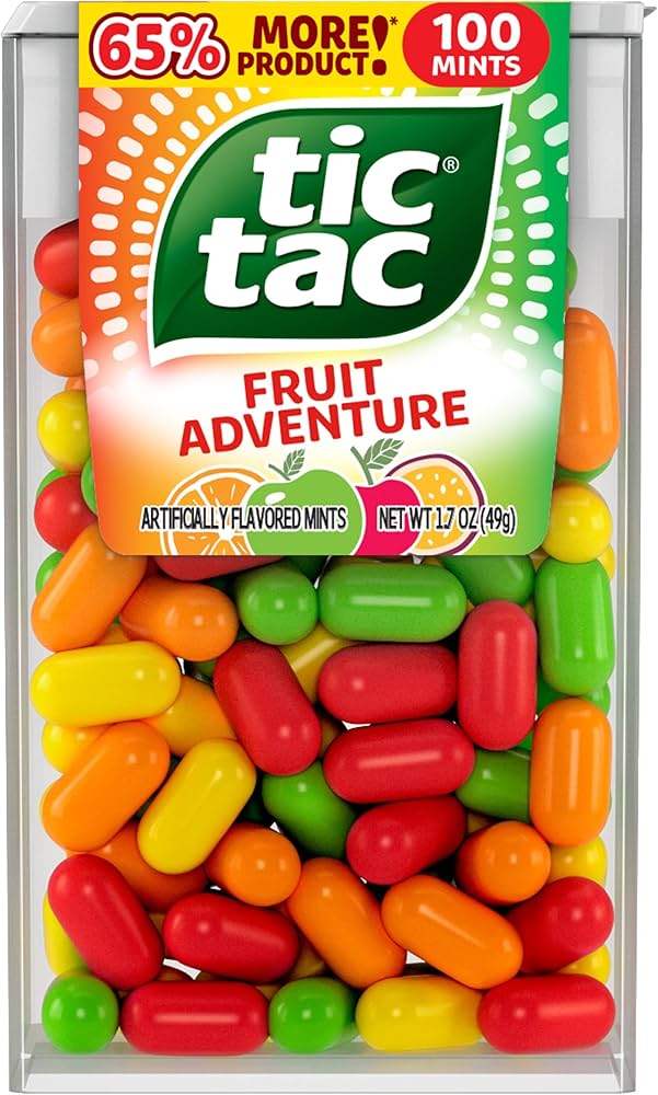 Tic Tac Fruit Adventure 12 x 49g (1.7oz)