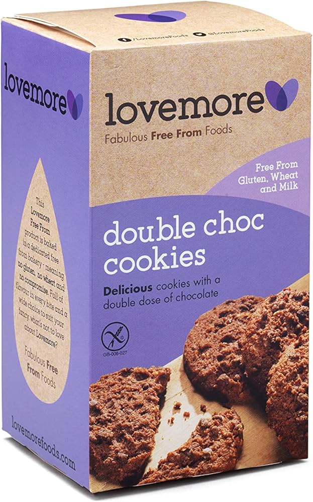 Lovemore Cookies Double Choc Cookies 6 x 150g
