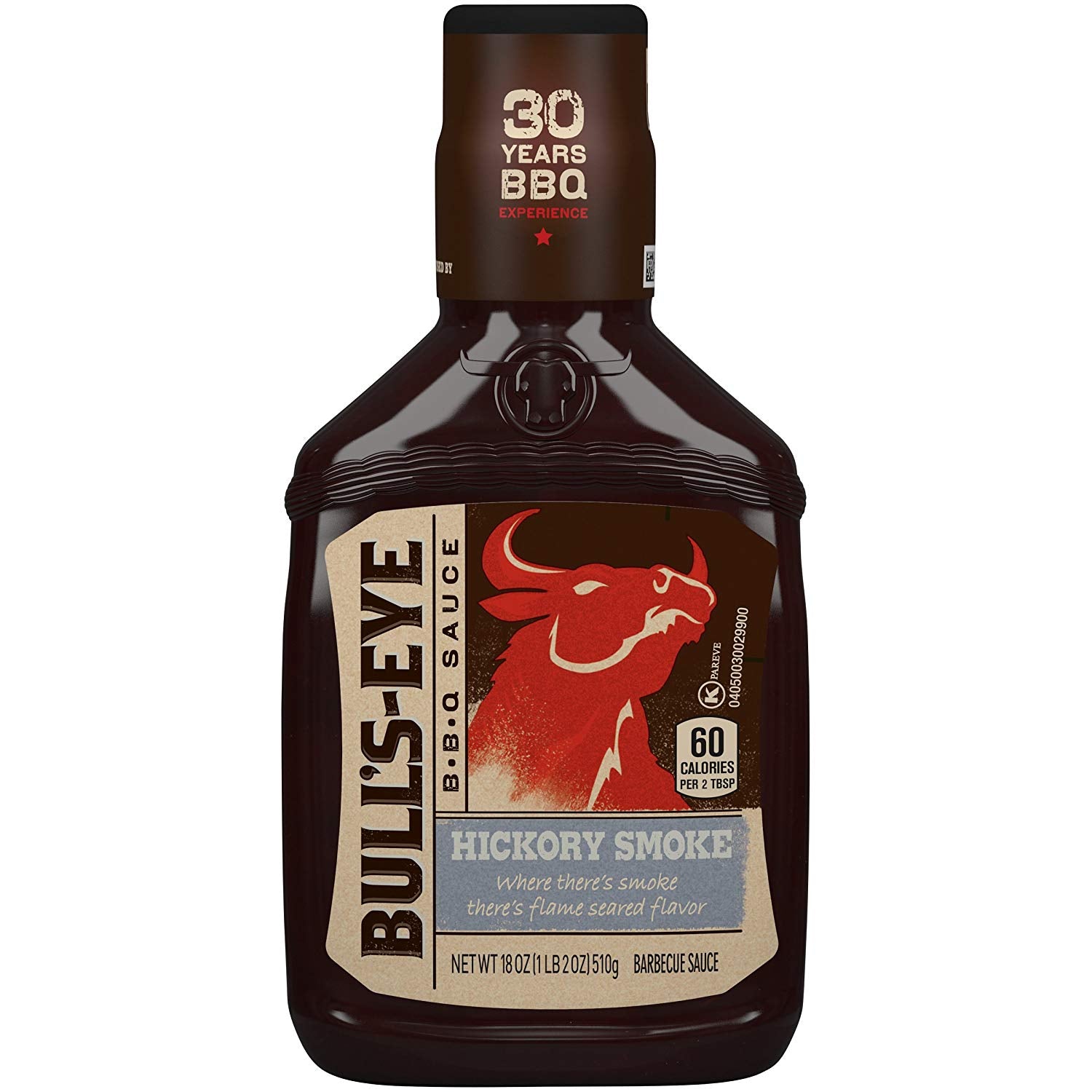 Bulls Eye Bbq Hickory 12 x 510g (18oz)