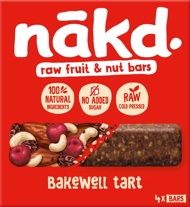 NAKD Bars MULTIPACK Bakewell Tart 12 x 4 x 35g