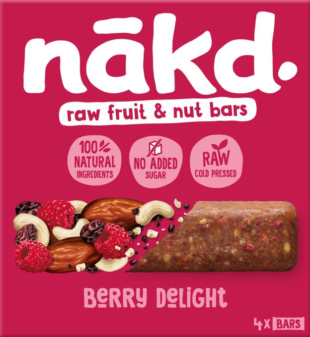 Nakd Bars MULTIPACK Berry Delight 12 x 4 x 35g
