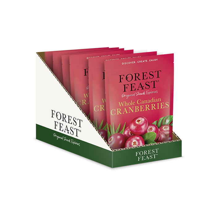 Forest Feast Whole Canadian Cranberries 6 x 170g