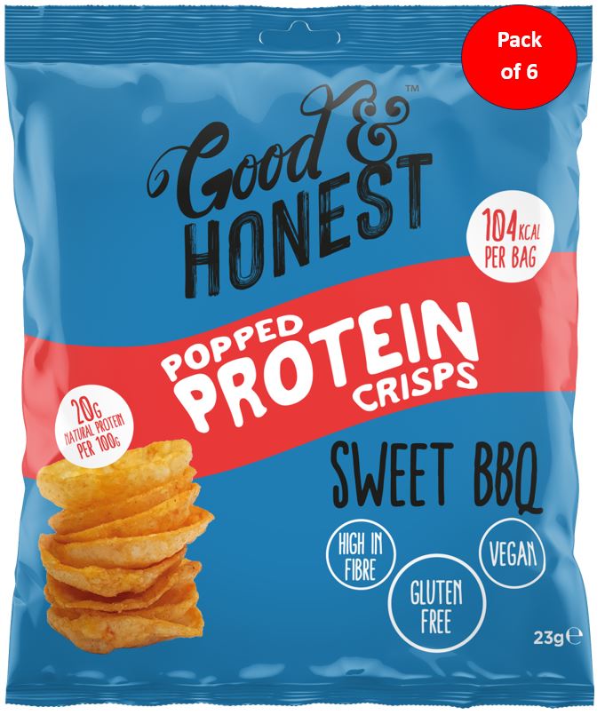 Good & Honest 23g Chips Protein Sweet BBQ