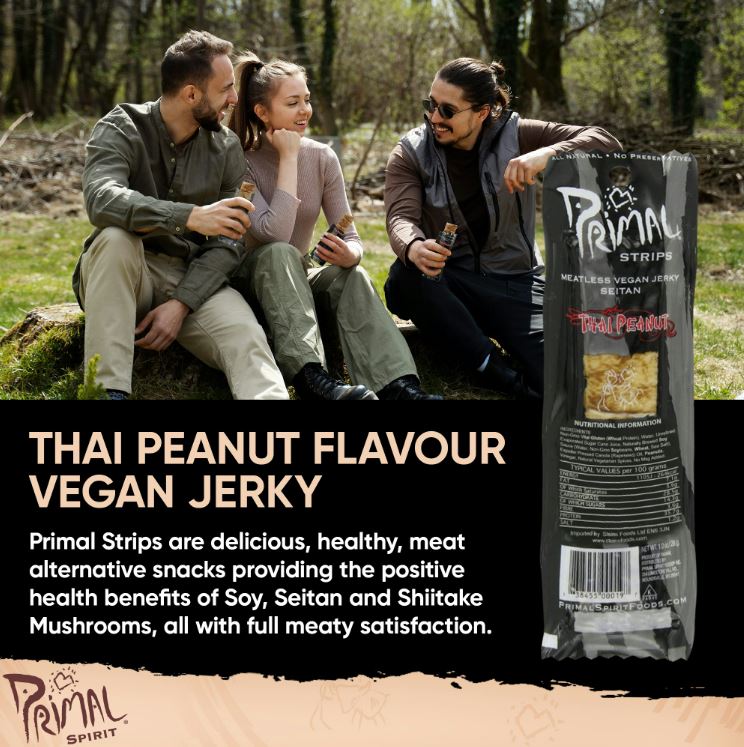 Primal Strips Thai Peanut 24 x 28g NK