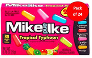 Mike & Ike SMALL Tropical Typhoon 24 x 22g
