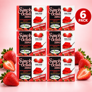 Simply Delish Sugar-Free Strawberry Jelly Dessert, 8g pack.