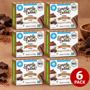 Simply Delish Natural Sugar-Free Instant Pudding, Chocolate flavour, 44g.