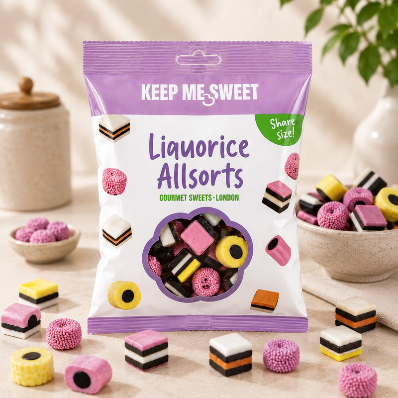 Keep Me Sweet Liquorice Allsorts gourmet pick 'n' mix sweets