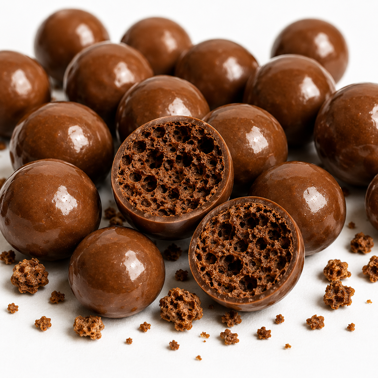 7th Heaven Cereal Bites with Chocolate Coating lifestyle shot