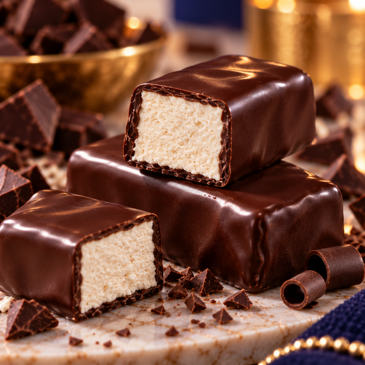 Sally Williams Dark Chocolate Infused Nougat bar