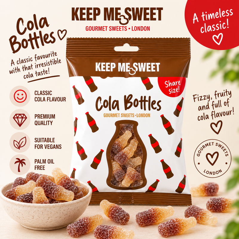 Keep Me Sweet Cola Bottles gourmet pick 'n' mix sweets