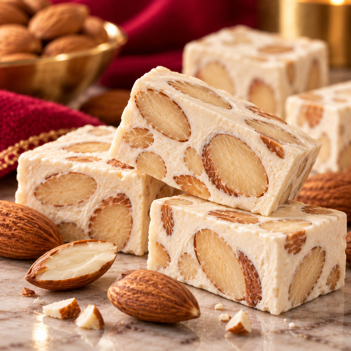 Sally Williams Roasted Almonds Nougat gift box