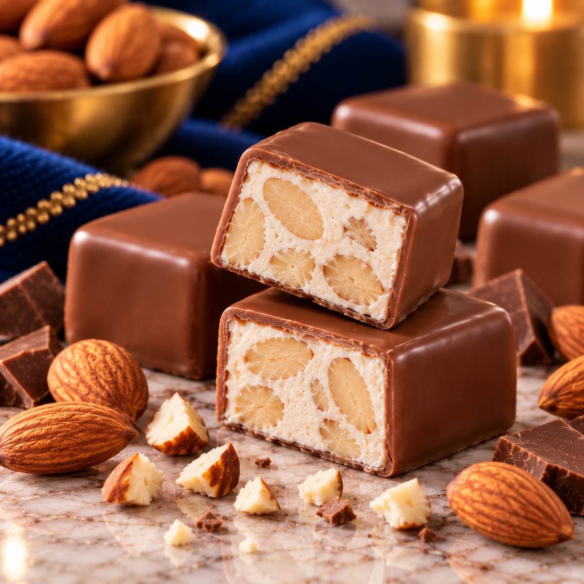 Sally Williams Milk Chocolate Nougat gift box