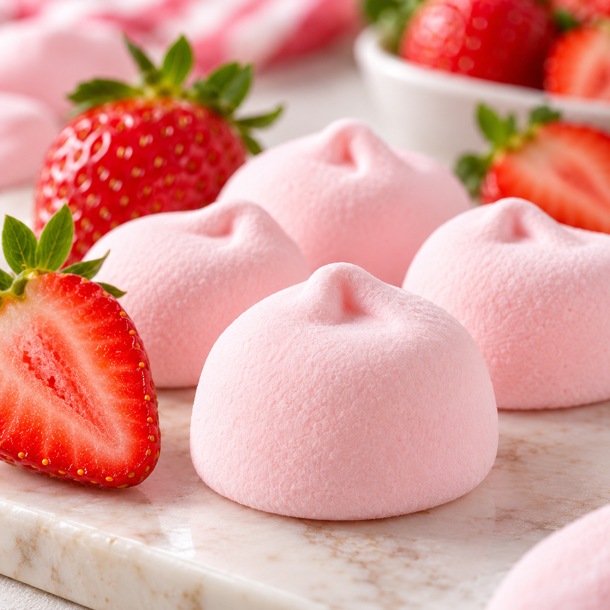 Good Mallow Plant Based Marshmallows Strawberry