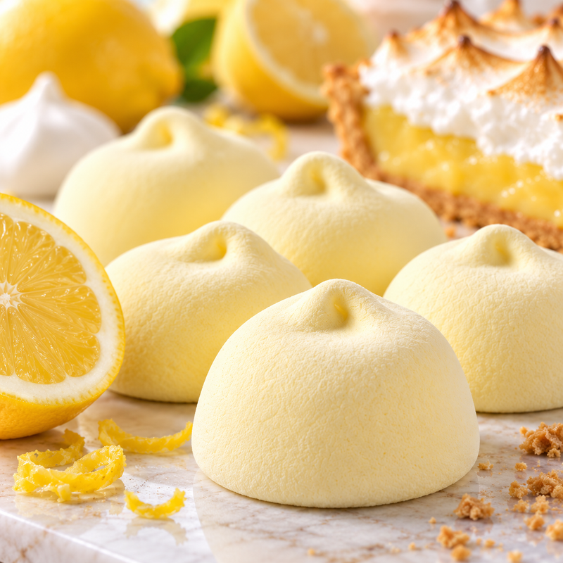 Good Mallow Plant Based Marshmallows Lemon Meringue Pie