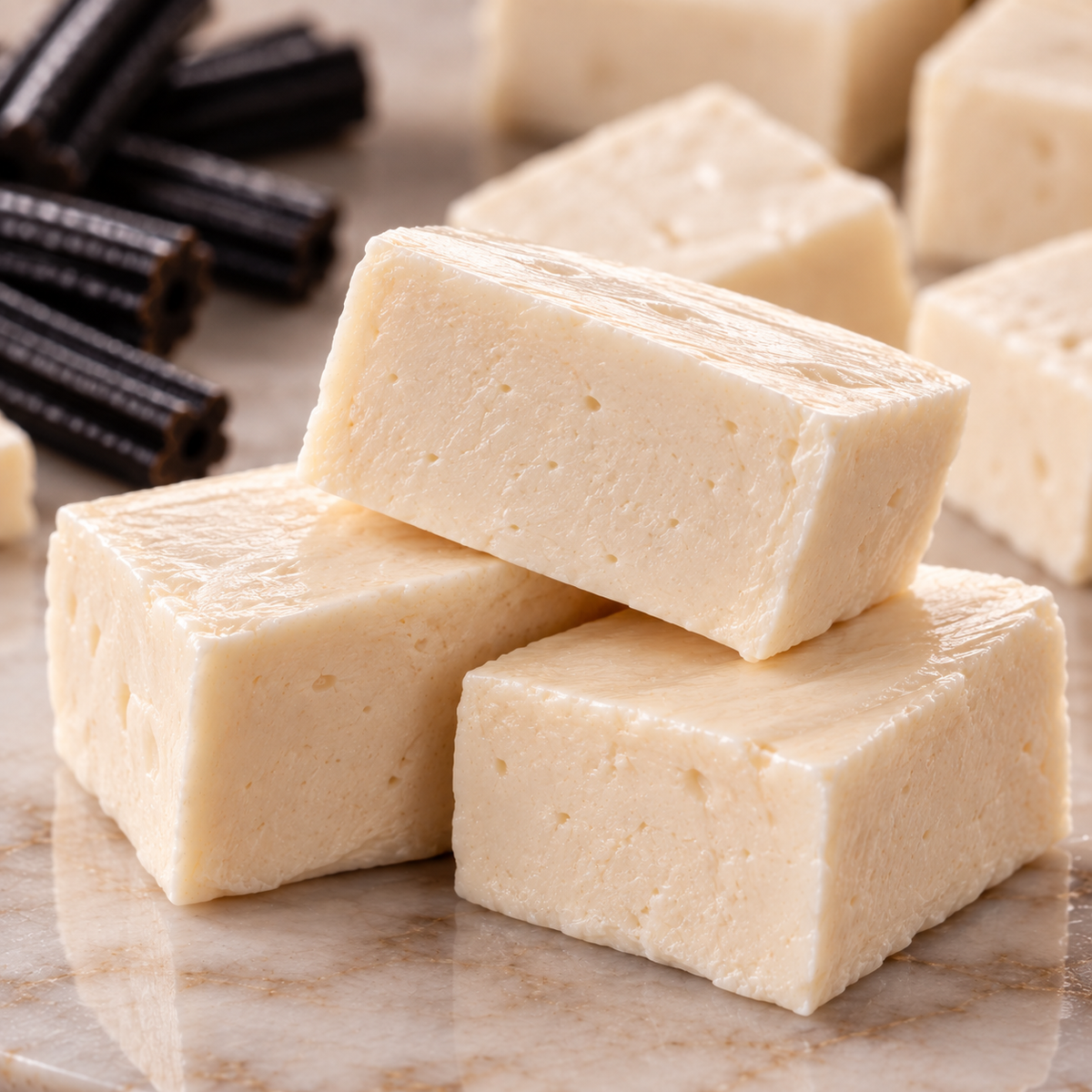 Sally Williams Liquorice Nougat bar